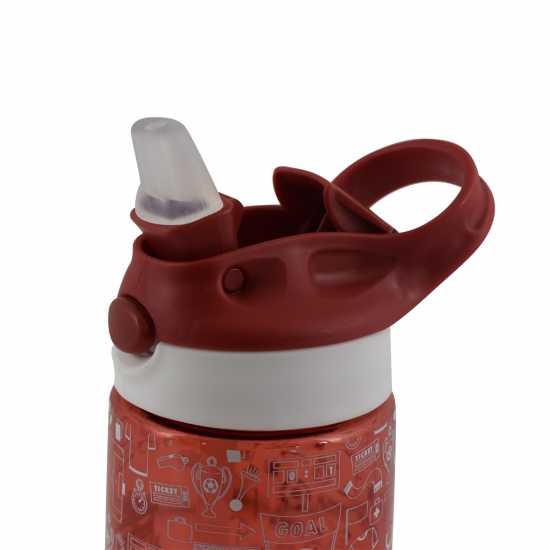 Футболно Шише За Вода Team Kids' 480Ml Plastic Football Water Bottle Liverpool Футболно Шише За Вода Team Kids' 480Ml Plastic Football Water Bottle Liverpool