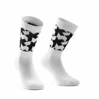 Assos Monogram Socks Evo Holy White Мъжки чорапи