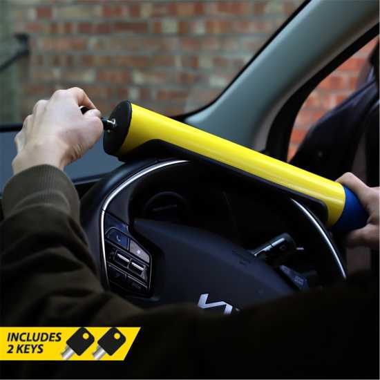 Goodyear Baseball Bat Style Steering Wheel Lock Goodyear Baseball Bat Style Steering Wheel Lock