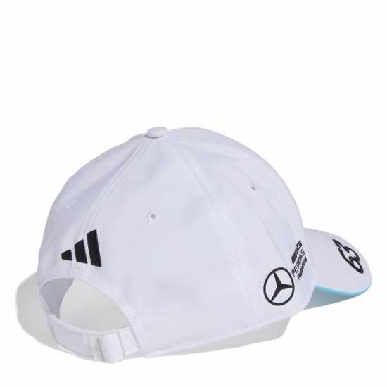 Adidas Mercedes Amg Petronas George Russell Cap Adults White Шапки с козирка