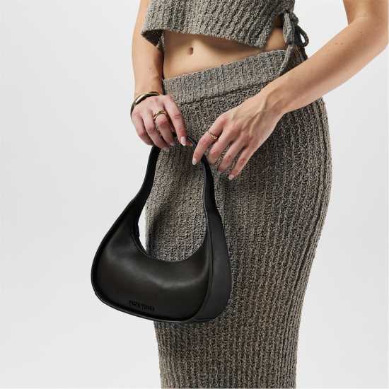 Чанта За Рамо Jack Wills Wide Strap Shoulder Bag Black Чанта За Рамо Jack Wills Wide Strap Shoulder Bag Black