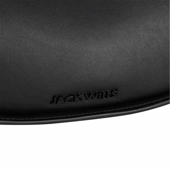 Чанта За Рамо Jack Wills Wide Strap Shoulder Bag Black Чанта За Рамо Jack Wills Wide Strap Shoulder Bag Black