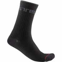 Castelli Distanza Socks Черно Мъжки чорапи