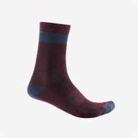 Castelli Alpha 18 Socks Mens Бордо Мъжки чорапи