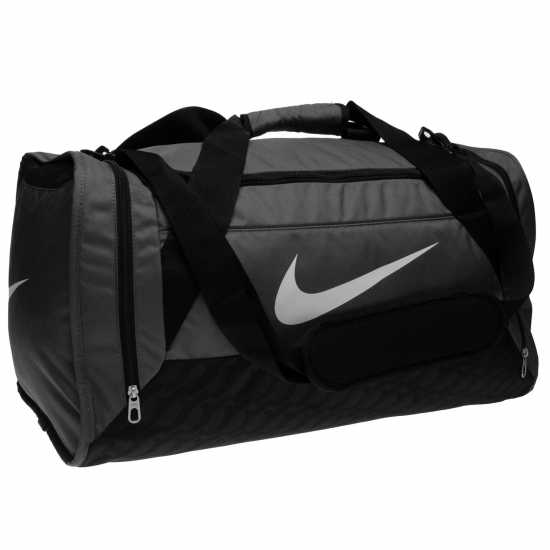Nike Brasilia Medium Holdall Сиво Сакове