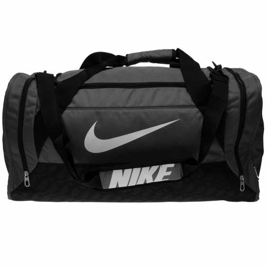 Nike Brasilia Medium Holdall Сиво Сакове