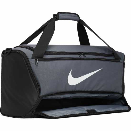 Nike Brasilia Medium Holdall Сиво Сакове