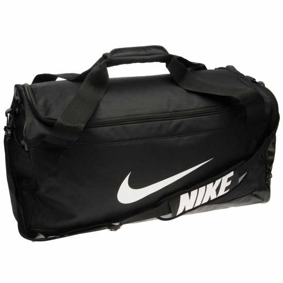 Nike Brasilia Medium Holdall Черно Сакове