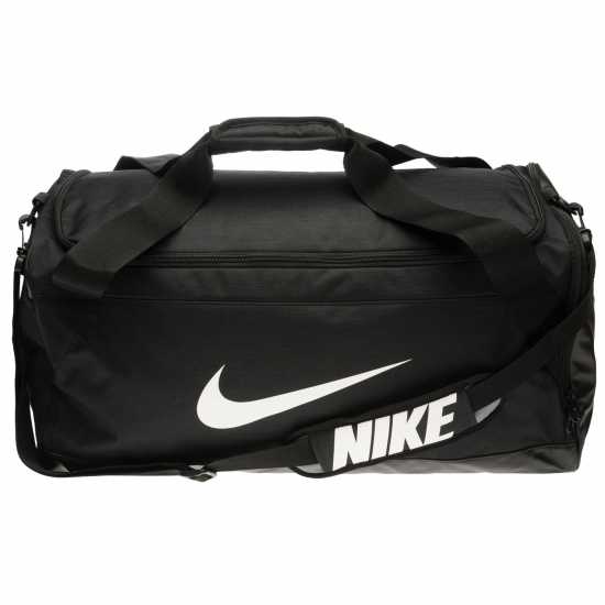 Nike Brasilia Medium Holdall Черно Сакове