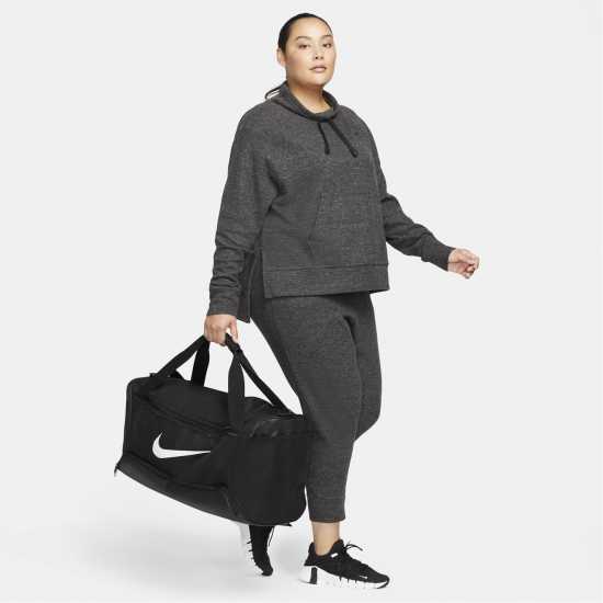 Nike Brasilia Medium Holdall Черно Сакове