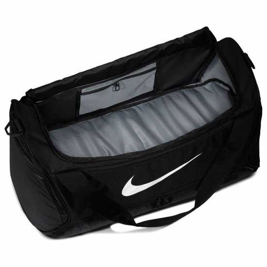 Nike Brasilia Medium Holdall Черно Сакове