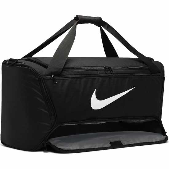 Nike Brasilia Medium Holdall Черно Сакове
