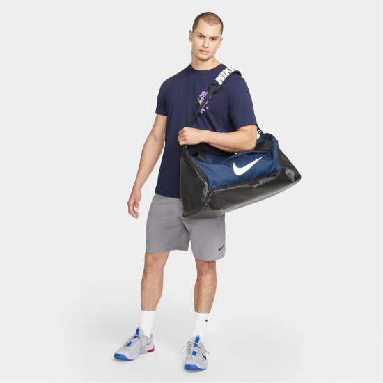 Сакове Nike Brasilia Medium Holdall Морско синьо/Бяло Nike Brasilia Medium Holdall Морско синьо/Бяло Сакове