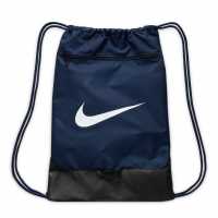 Nike Чанта За Спорт Brasilia Gym Sack Navy Дамски чанти