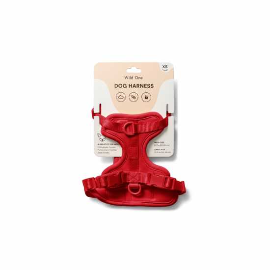 Магазин за домашни любимци Wild One 2.0 Dog Harness Ягода Wild One 2.0 Dog Harness Ягода Магазин за домашни любимци