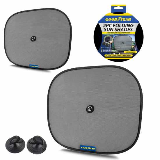 Goodyear 2 Piece Folding Sun Shade  