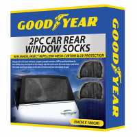 Goodyear 2 Piece Car Rear Window Socks Goodyear 2 Piece Car Rear Window Socks