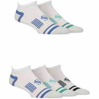 Sockshop 5Pk Trn Sck Sn00 White 