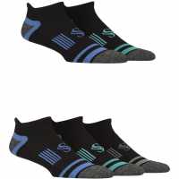 Sockshop 5Pk Trn Sck Sn00 Black 