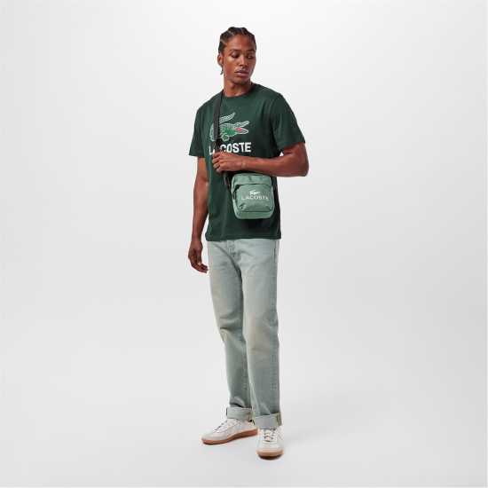 Lacoste Cross Body Bag Зелен L93 