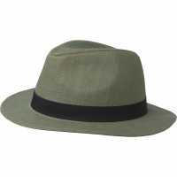Мъжка Шапка Jack And Jones Fedora Hat Mens Зелена Ясон Шапки с козирка