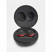 Tommy Hilfiger Earbuds With Metal Case Black Слушалки