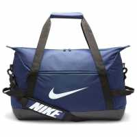 Sale Nike Academy Team Soccer Large Duffel Bag Navy Дамски чанти