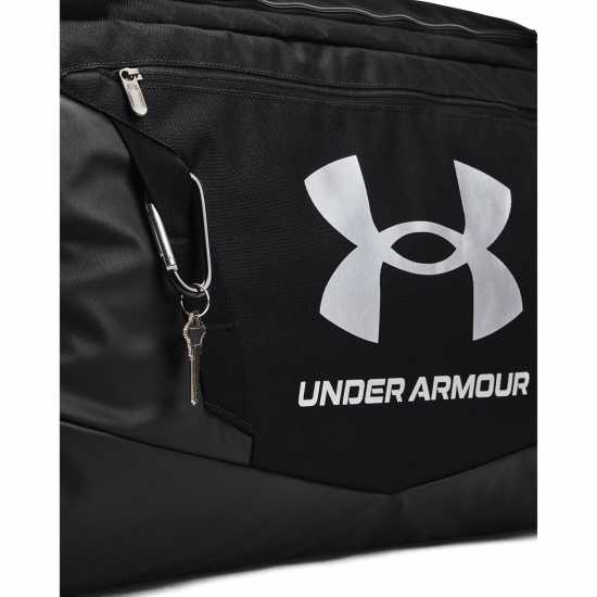 Under Armour Сак Armour Ua Undeniable 5.0 Large Duffle Bag Черно/сребро Дамски чанти