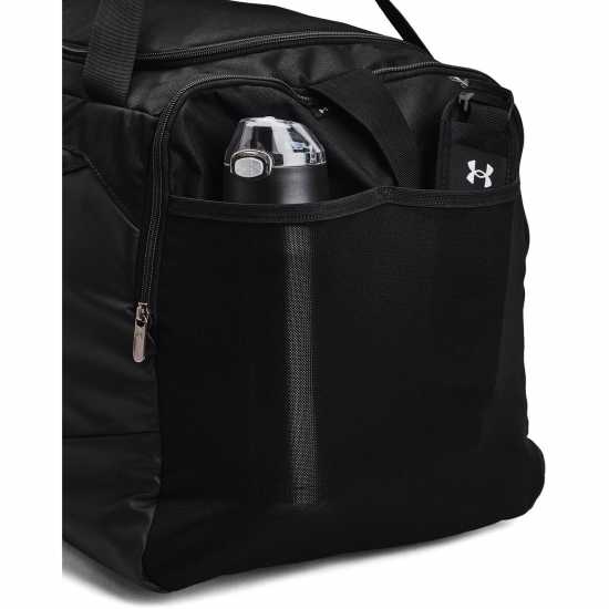 Under Armour Сак Armour Ua Undeniable 5.0 Large Duffle Bag Черно/сребро Дамски чанти