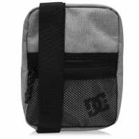 Чанта За Рамо Dc Dc Starcher Shoulder Bag Grey/Black Чанти през рамо