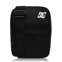 Чанта За Рамо Dc Dc Starcher Shoulder Bag Black/White Чанти през рамо