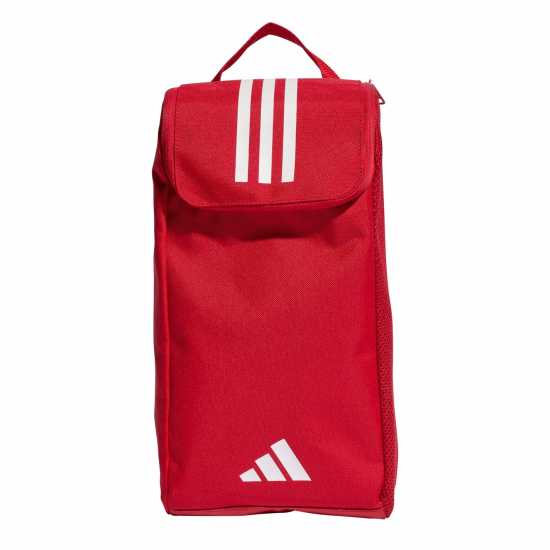Чанти за футболни бутонки Adidas Tiro Shoe Bag Червено/Бяло Adidas Tiro Shoe Bag Червено/Бяло Чанти за футболни бутонки
