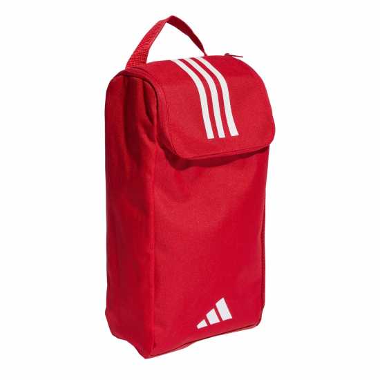 Чанти за футболни бутонки Adidas Tiro Shoe Bag Червено/Бяло Adidas Tiro Shoe Bag Червено/Бяло Чанти за футболни бутонки