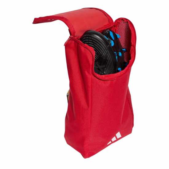 Adidas Tiro Shoe Bag Red/White Чанти за футболни бутонки