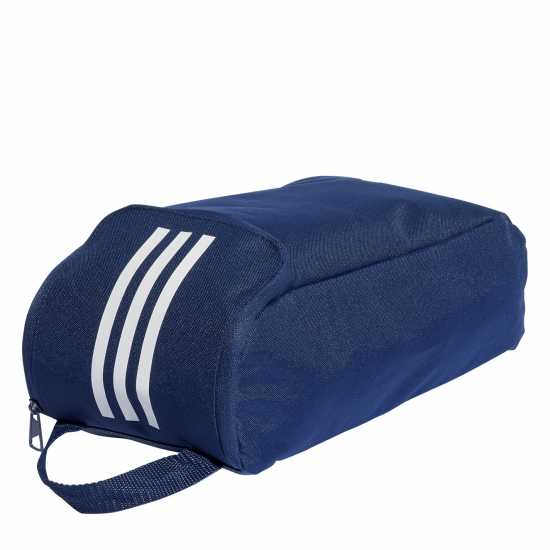 Чанти за футболни бутонки Adidas Tiro Shoe Bag Морско синьо/бяло Adidas Tiro Shoe Bag Морско синьо/бяло Чанти за футболни бутонки