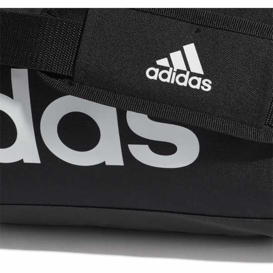 Adidas Linear Duffel Bag - Medium Black/White - Дамски чанти