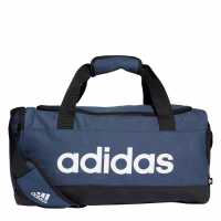Sale Adidas Linear Logo Small Duffel Bag Crew Navy/White Дамски чанти