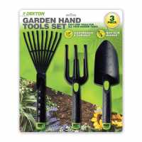 Dekton Plastic Handle 3 Piece Garden Hand Tools Set Dekton Plastic Handle 3 Piece Garden Hand Tools Set