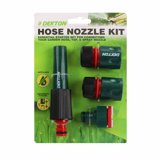 Dekton 4 Piece Hose Nozzle Kit  