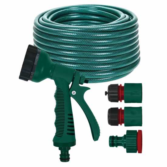 30 Metre Reinforced Hose & Spray Gun Set  