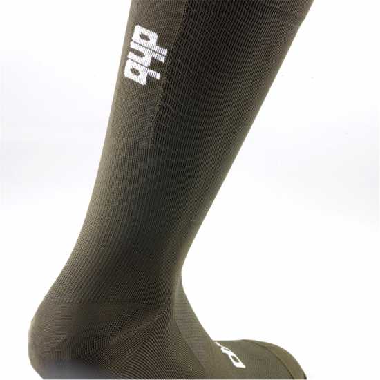 Dhb Summer Lite Aeron Tall Sock Зелено Комбу Мъжки чорапи