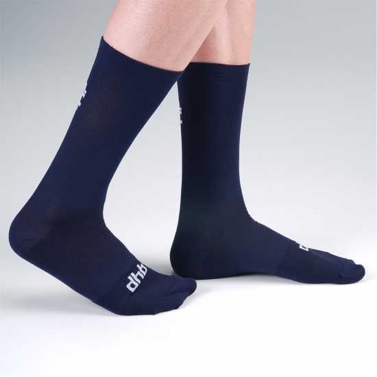 Мъжки чорапи Dhb Summer Lite Aeron Tall Sock Нави блейзър Dhb Summer Lite Aeron Tall Sock Нави блейзър Мъжки чорапи