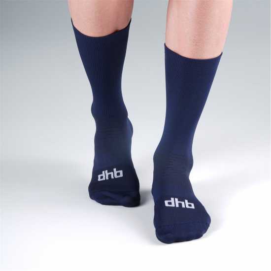 Мъжки чорапи Dhb Summer Lite Aeron Tall Sock Нави блейзър Dhb Summer Lite Aeron Tall Sock Нави блейзър Мъжки чорапи