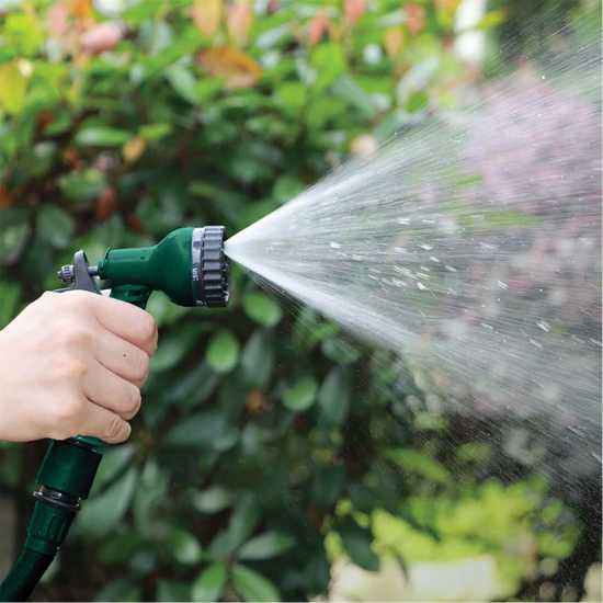 75Ft Expandable Garden Hose And Spray Gun Set 75Ft Expandable Garden Hose And Spray Gun Set