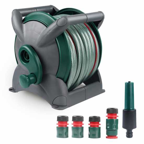20M Hose Reel Cart With Nozzle Kit 20M Hose Reel Cart With Nozzle Kit