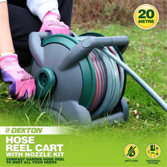 20M Hose Reel Cart With Nozzle Kit 20M Hose Reel Cart With Nozzle Kit