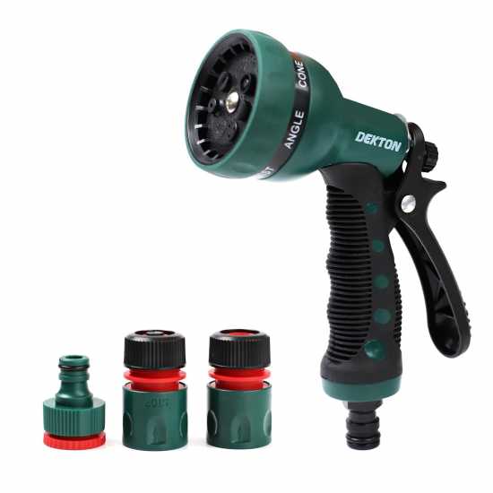 Dekton 7 Function Spray Gun Kit With Hose Adapters  