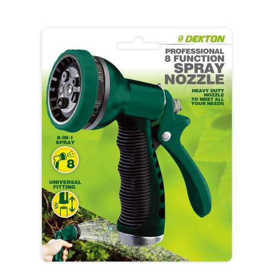 Professional 8 Function Spray Nozzle  