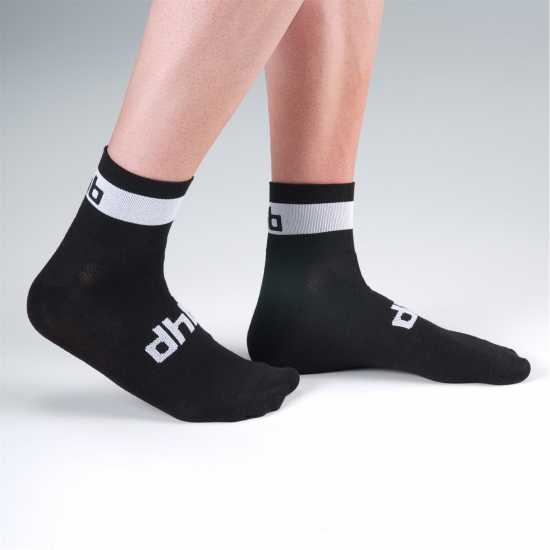 Мъжки чорапи Dhb Essential Summer Cycling Socks Черно/Бяло Dhb Essential Summer Cycling Socks Черно/Бяло Мъжки чорапи