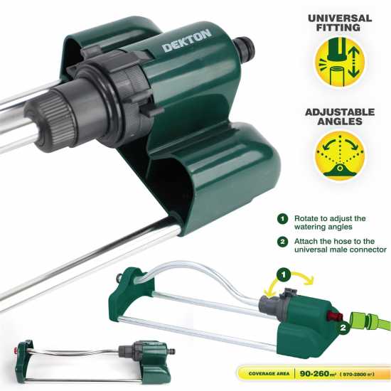 18 Hole Oscillating Garden Sprinkler  